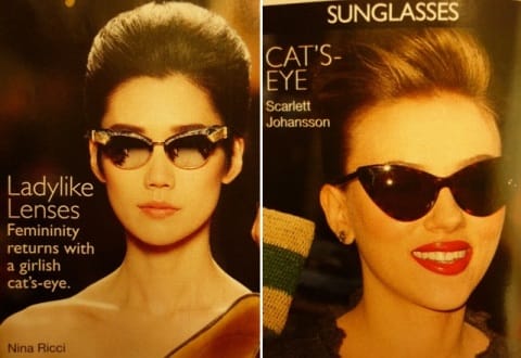 achados-bia-perotti-moda-óculos-gatinho-sol-grau-harpers-bazaar-nina-ricci-scarlett-johansson