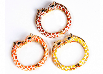 achados-bia-perotti-acessórios-pulseiras-designer-kenneth-jay-lane-bichos-safári