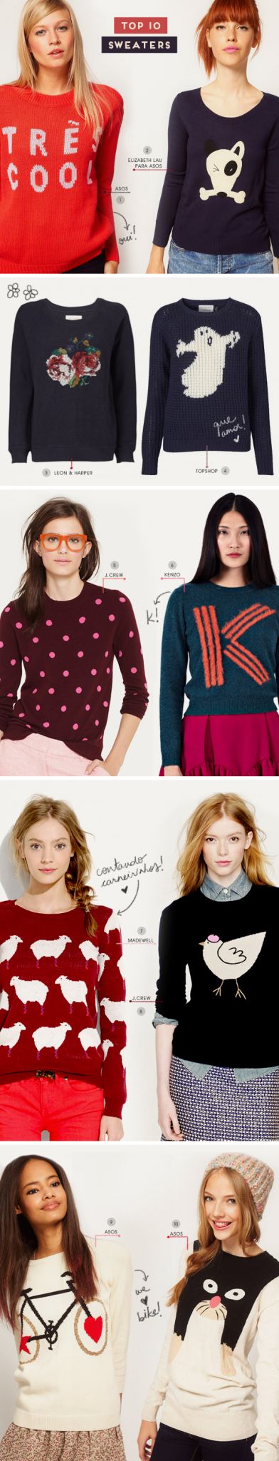 top 10 lovely sweaters 
