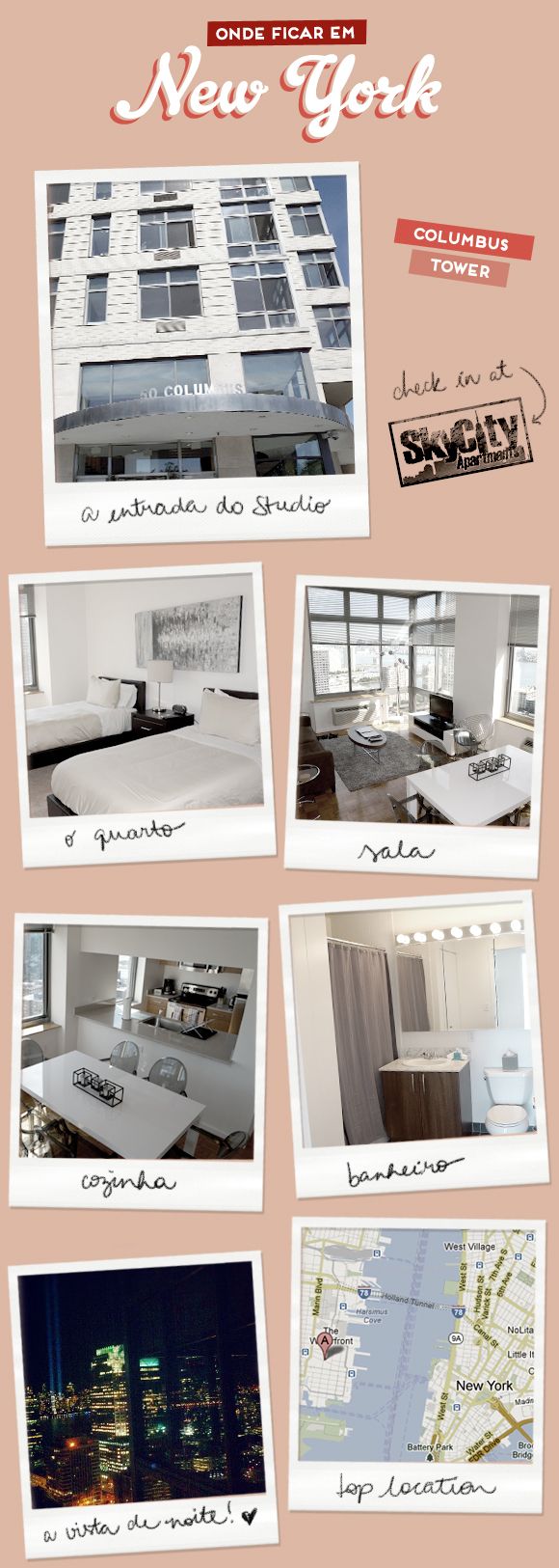 Onde ficar em NY | Sky City Apartments