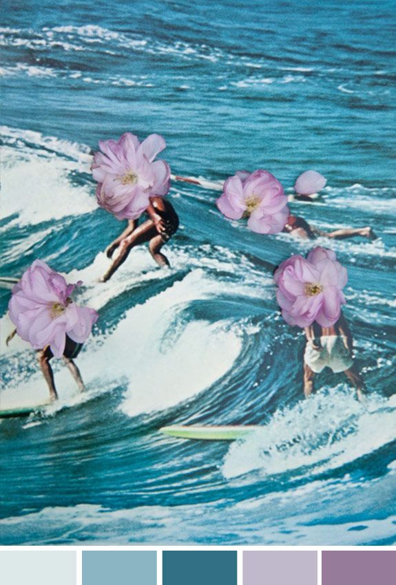 Inspiração do Dia | Surfe | Flores