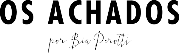 Logomarca Os Achados por Bia Perotti