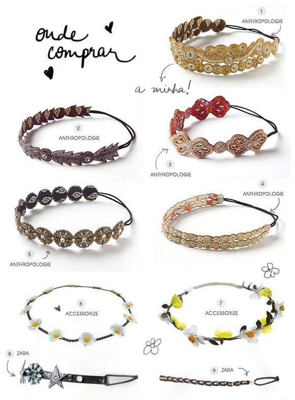 Achados da Bia | Penteados | Chignon | Onde comprar headband