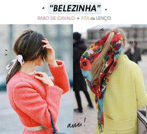 Penteado para copiar já